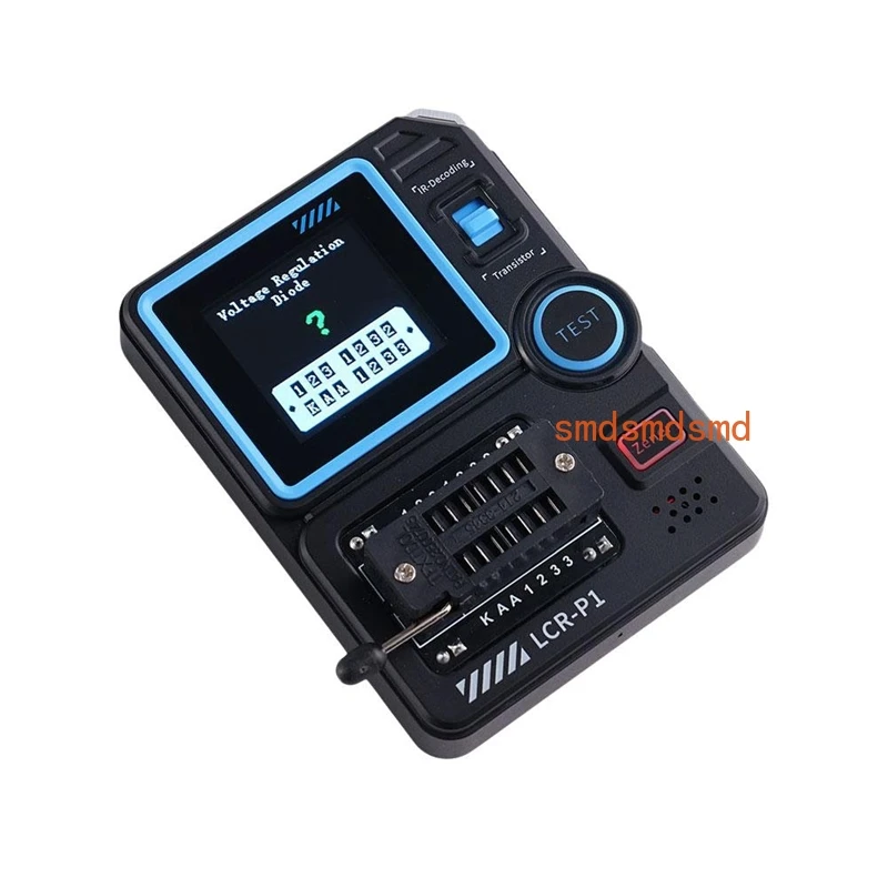 ABJI-LCR-P1 Transistor Tester Diode Triode Capacitance Resistance JFET,ESR LCR Meter Meter Tester Multifunction MOSFET IGBT