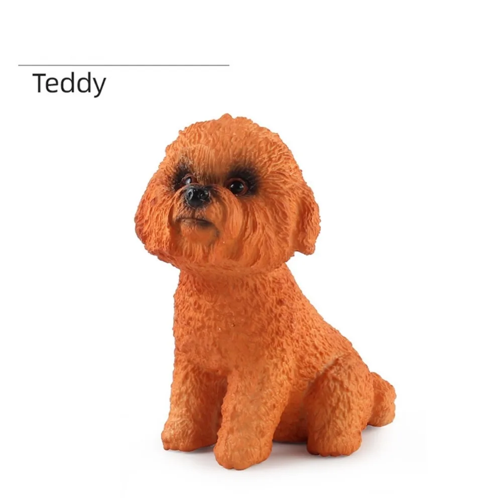 

Children Educational Toys Simulation Dog Figurine Realistic Solid Miniature Animal Model Labrador Corgi Home Decor