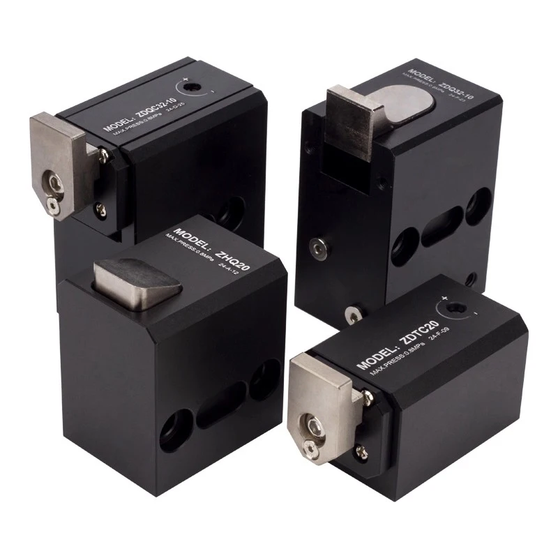 ZHQ-20 Pneumatic Cylinder With Buffer Double Speed Chain ZDQC32-10 Limiter Stopper Assembly Line Blocking Cylinder ZDTC-50D