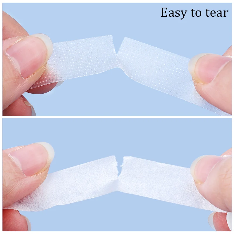 Wholesale Grafting Eyelash Tape Non-woven Medical Tape Microporous PE Breathable Eyelash Extension Tool Good Stickiness