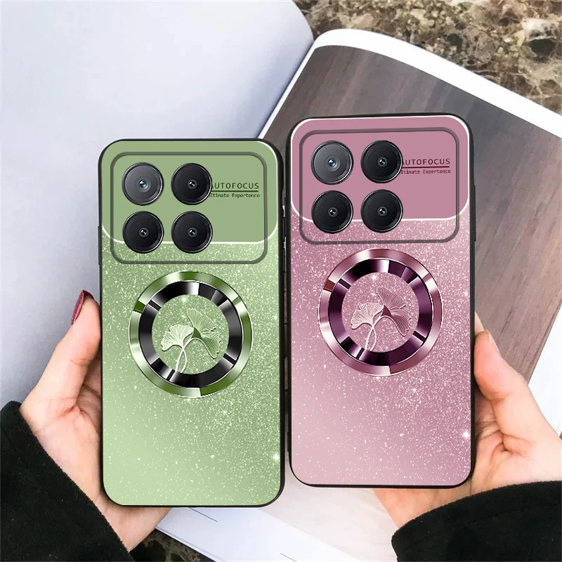 

Luxurious Ginkgo Leaves For Xiaomi Poco X7 M7 Pro 5G M5 X4Pro 6 4G C65 75 F6 F5 X6 5 7 X5 F7 Ultra M5S 4Pro 5G soft phone case