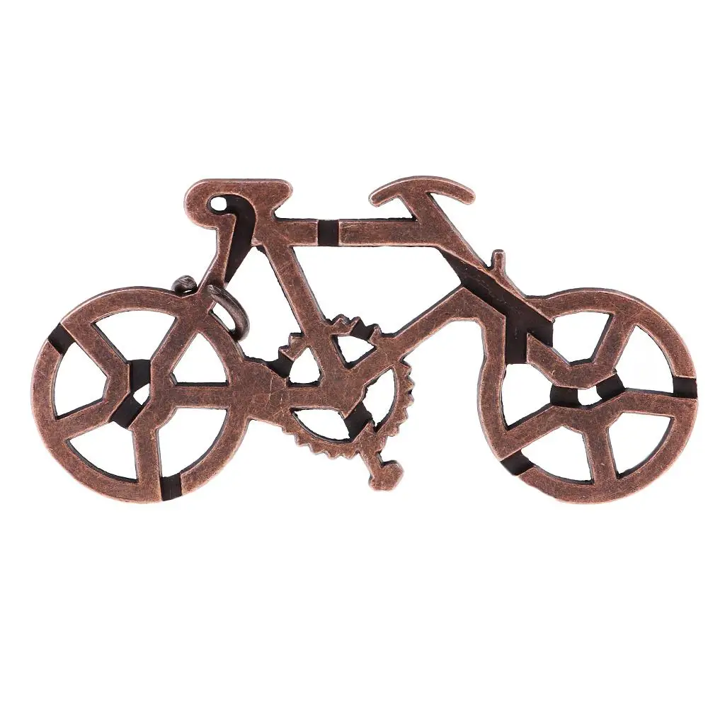 어린이를 위한 자전거 퍼즐 두뇌 티저 마인드 장난감 성인 마술