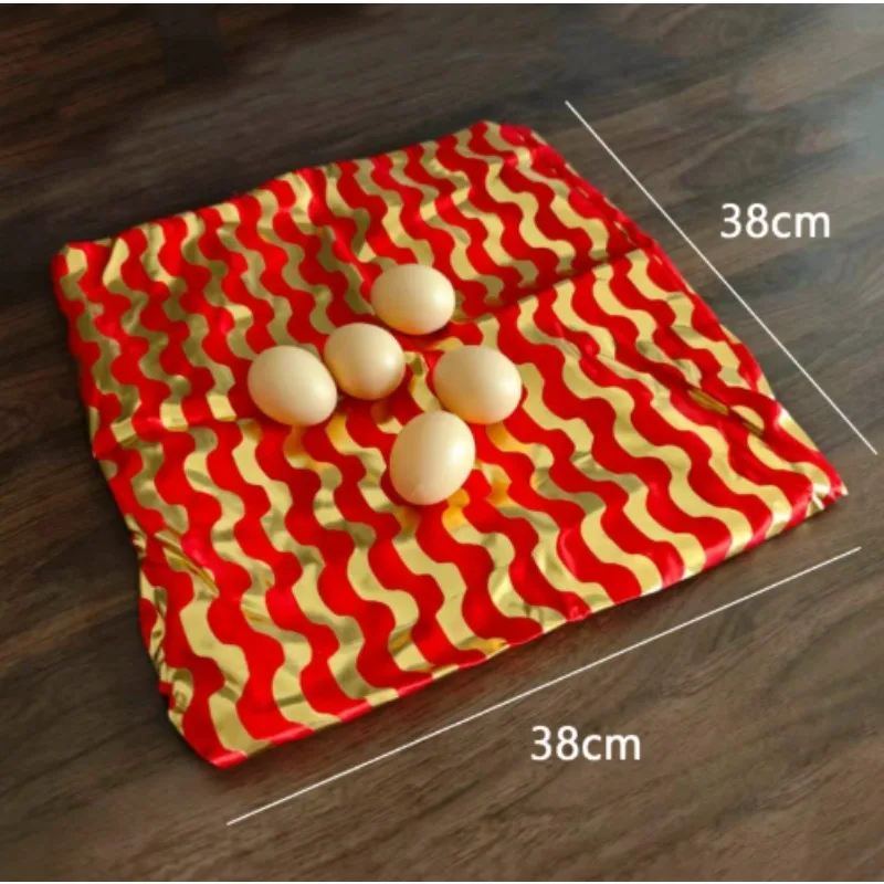 Zestaw Magiczny: Torba do Natychmiastowej Produkcji Jajek, Iluzja Sztuczności Ruchu, Klasyczny Trucizna z Jajkiem: Znikanie i Powrót, Sztuczki Sceniczne, Magia, Zabawne dla Magików