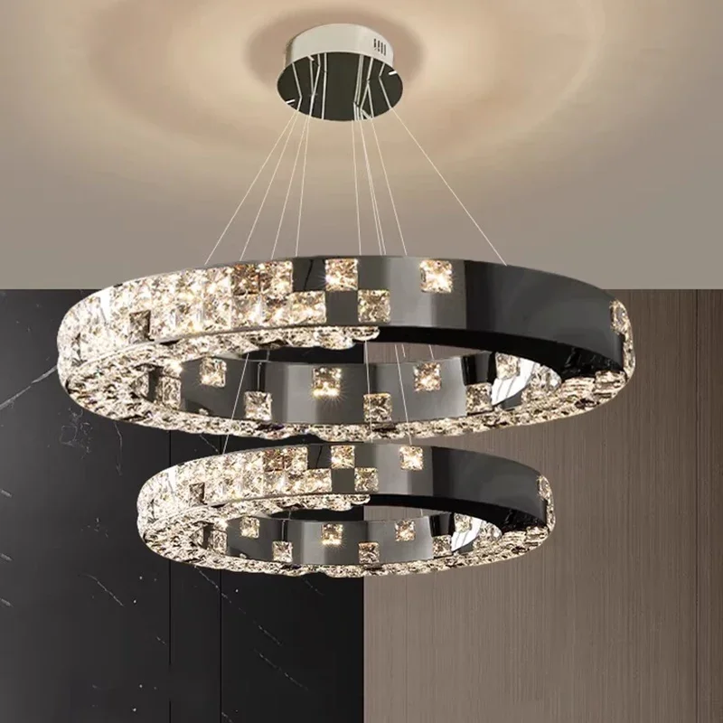 Nordic minimalist home decor lighting fixtures, including living room chandeliers, bedroom and dining room chandeliers, and indo