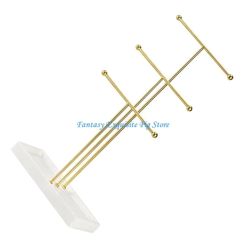 

Practical Metal Jewelry Stand For Elegant Use In Bedroom Setting