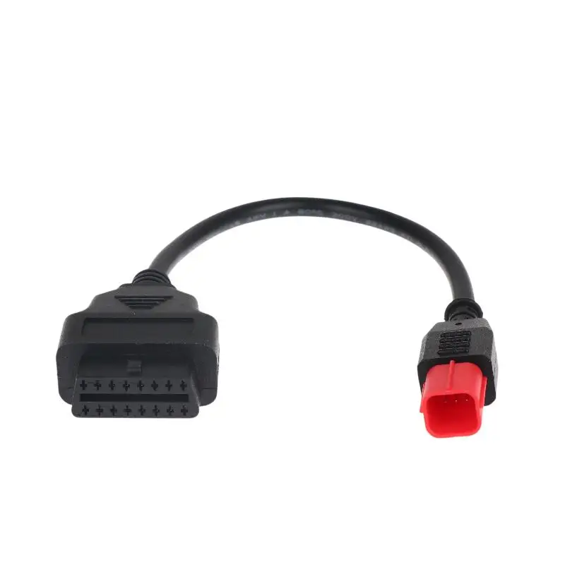 1Pcs 16pin To 6pin OBDII Diagnostic Cable OBD Adapter For Z-serie/Versys-serie Motorcycle OBD Connector Adapter