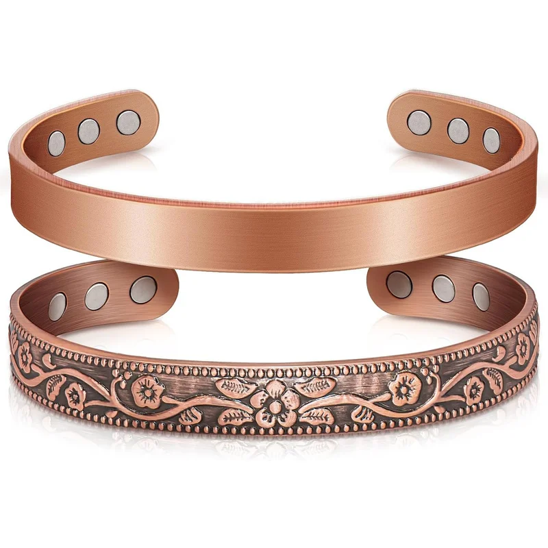 Offenes Manschettenarmband, Armband aus Zinklegierung, neutrales Vintage-Schmuckgeschenk