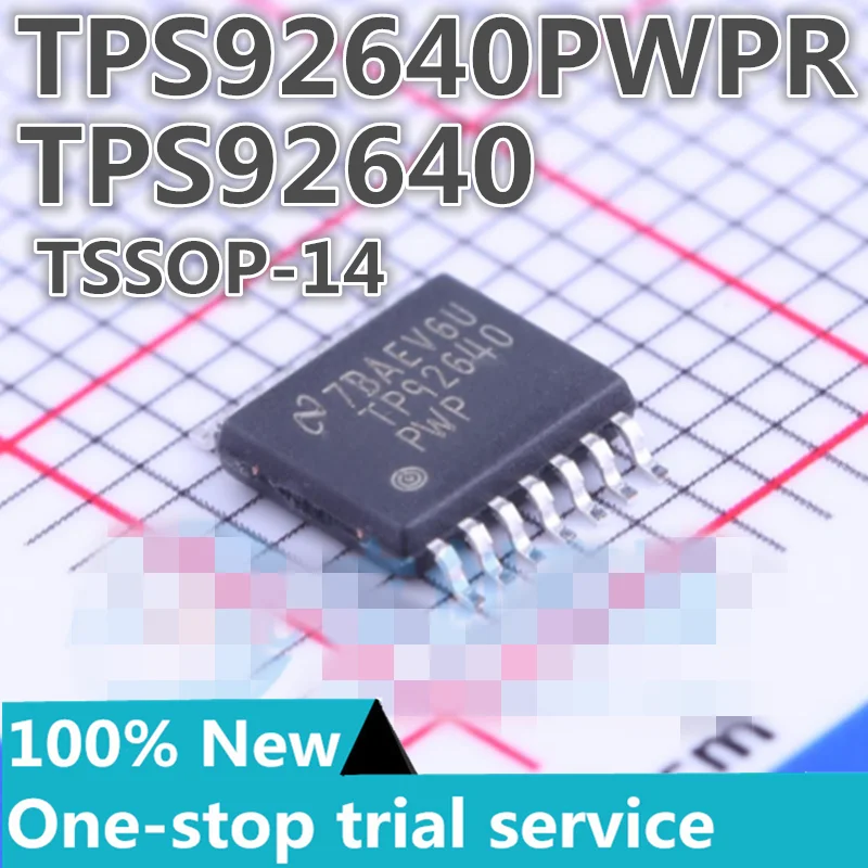 2-100pcs %New stock TPS92640PWPR TP92640 TSSOP14 Precise dimming LED synchronous step-down control driver integrated chip
