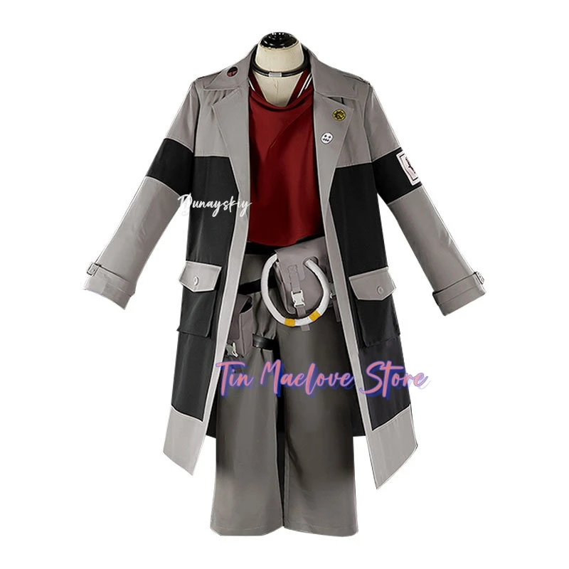 

Anime Enjin GACHIAKUTA Cosplay Nji 코스프레 Halloween Party Fashion Men Women Uniforms Jacket Pants Shirt Prop Wig New Set
