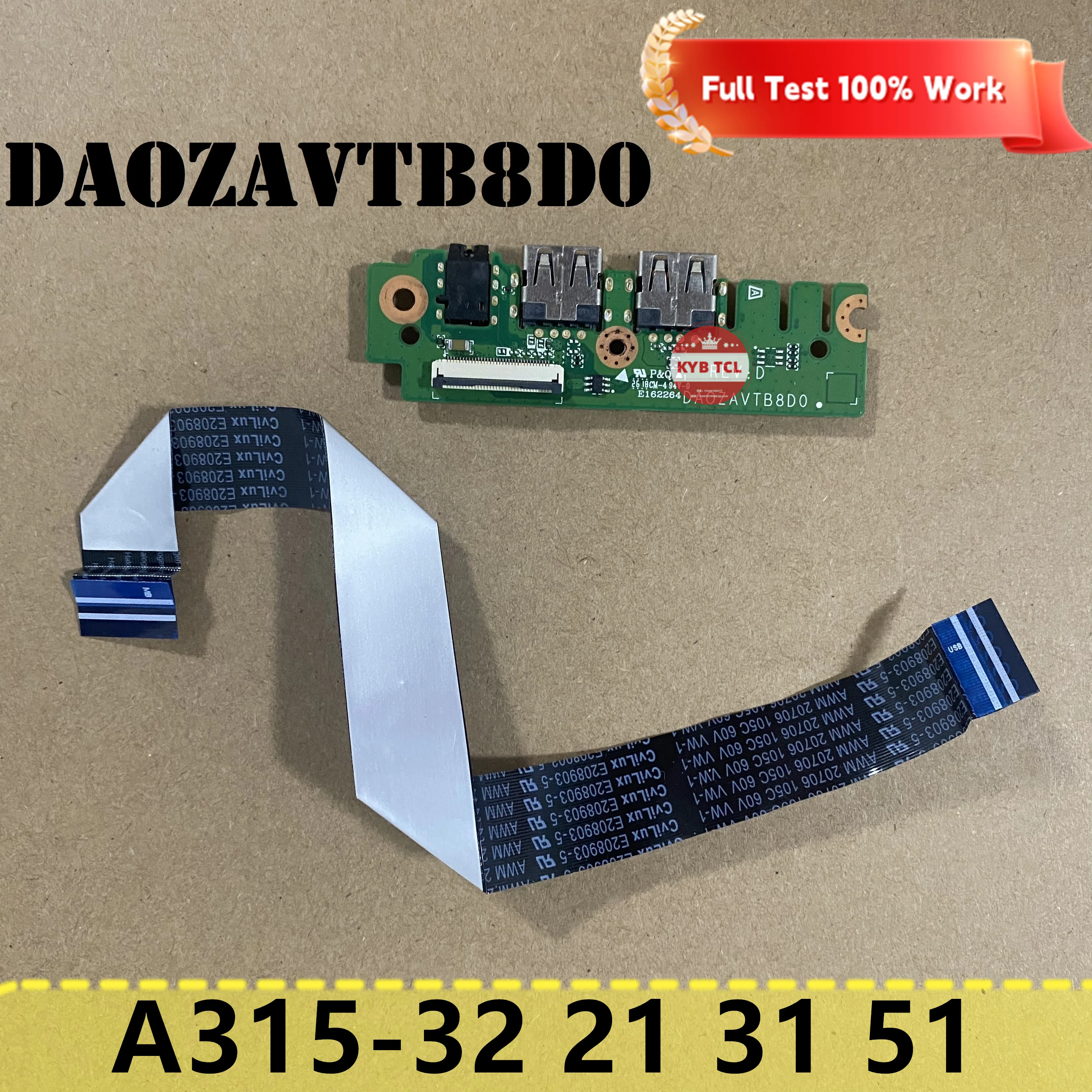 For Acer Aspire A315-32 A315-21 A315-31 A315-51 Laptop Speaker or USB Audio Board or Cable or DC IN Power Jack DDOZAJAD011