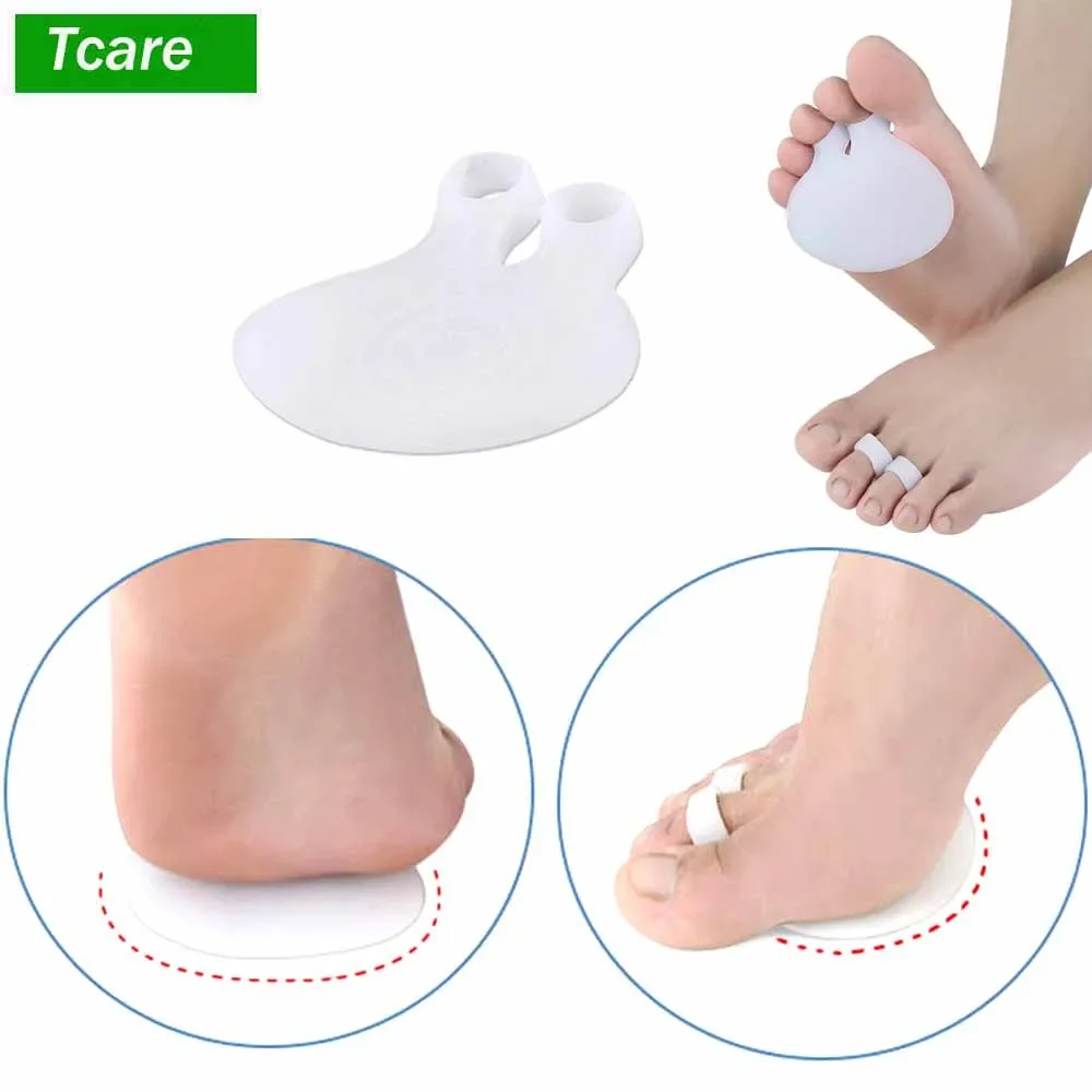 

Tcare 1 пара плюсневых подушечек, подушечки для ног, стельки для передней части стопы для поддержки плесени и облегчения боли в ногах, удобные остаются