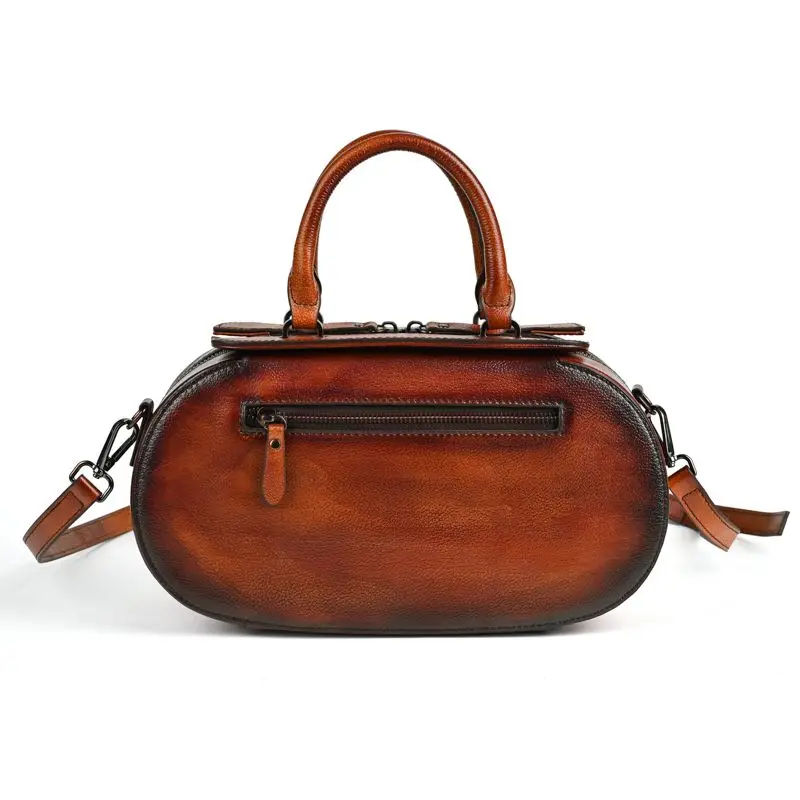 Retro frauen Taschen Top Schicht Rindsleder Handtasche Retro Frauen Cheongsam Tasche Single-schulter Umhängetasche Paket Mode Frauen Tasche