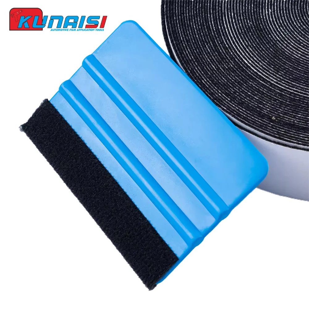 1/5/15cm Felt Edge Cloth for Vinyl Card Squeegee Window Tinting Car Wrap Scraper Car Vinyl Wrap Scraper Protector Tool KUNAISI