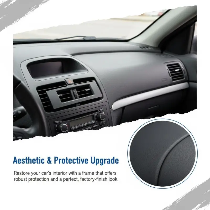 Latest Multi-function Type C Screen Shell Case Frame Enclosure For Car Radio RD4 CD Player Car Replacement Part
