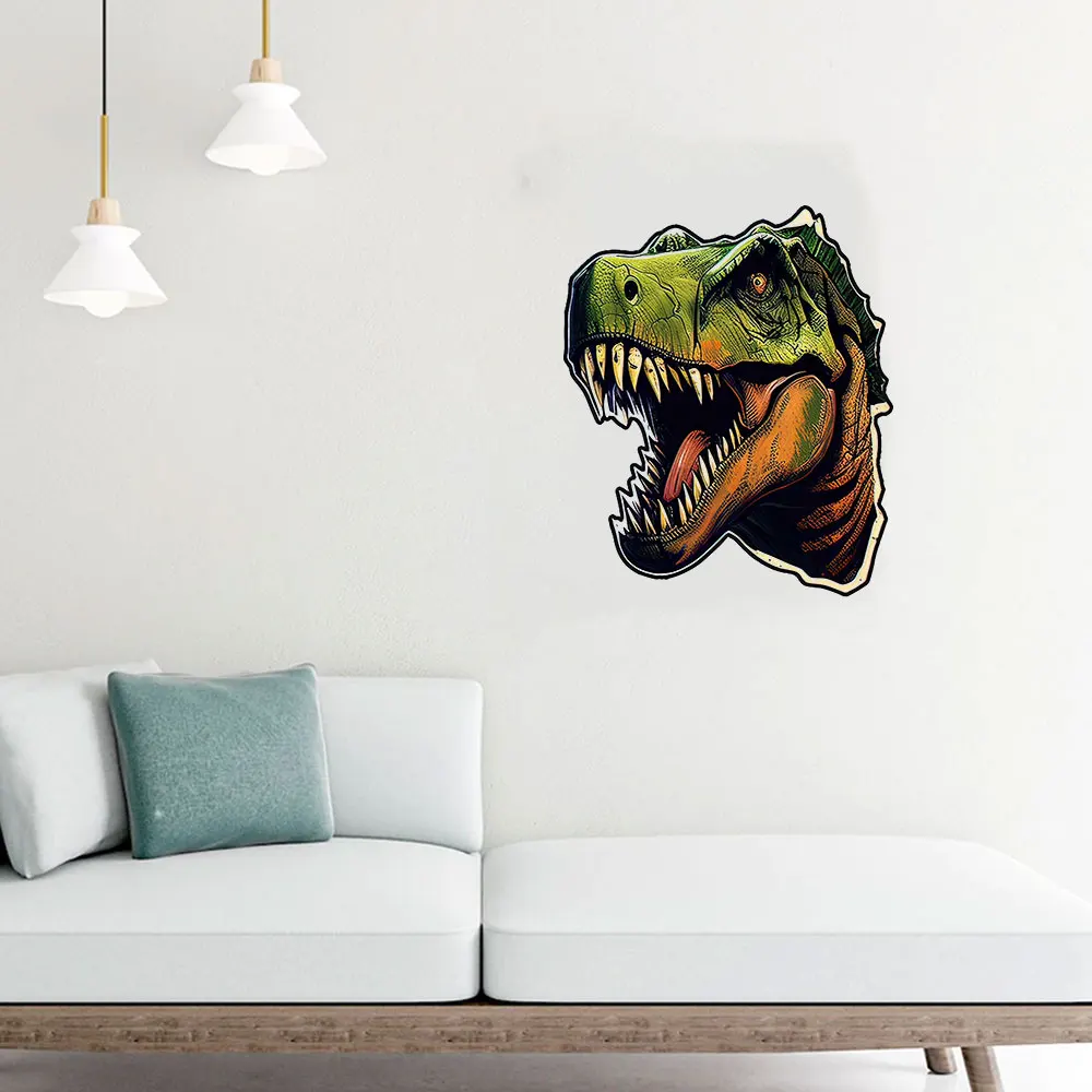 Tyrannosaurus Rex Animal Wooden Puzzle Personalized Adult Irregular Shape Puzzle Children's DIY Chessboard Games Children's Educ