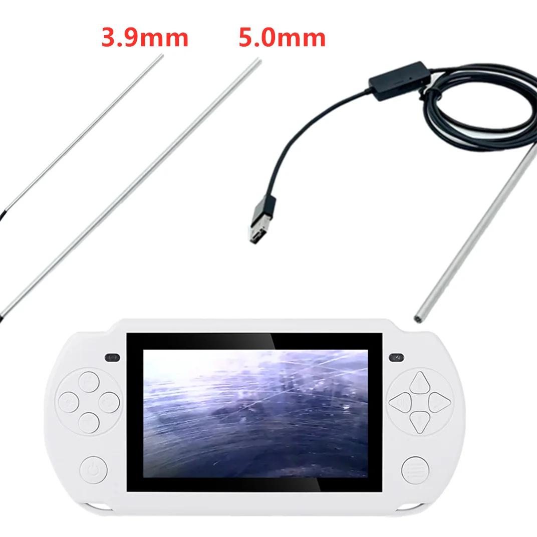 

Камера-Эндоскоп 1080P HD для керамического трубопровода, пистолета, электронной сигареты, отверстие, точные детали, супертонкий бороскоп 3,9 мм/5 мм