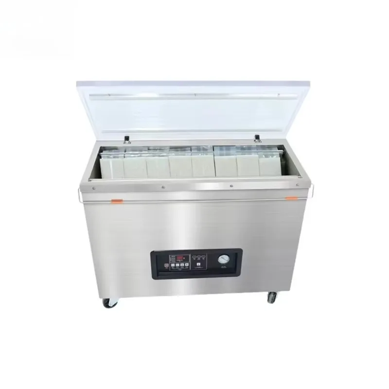 CHINA  Mold DZQ-360 Rice Brick Vacuum Sealing Machine Brick Shape Vacuum Packaging Machine Vacuum Pouch Sealer Packing Machine