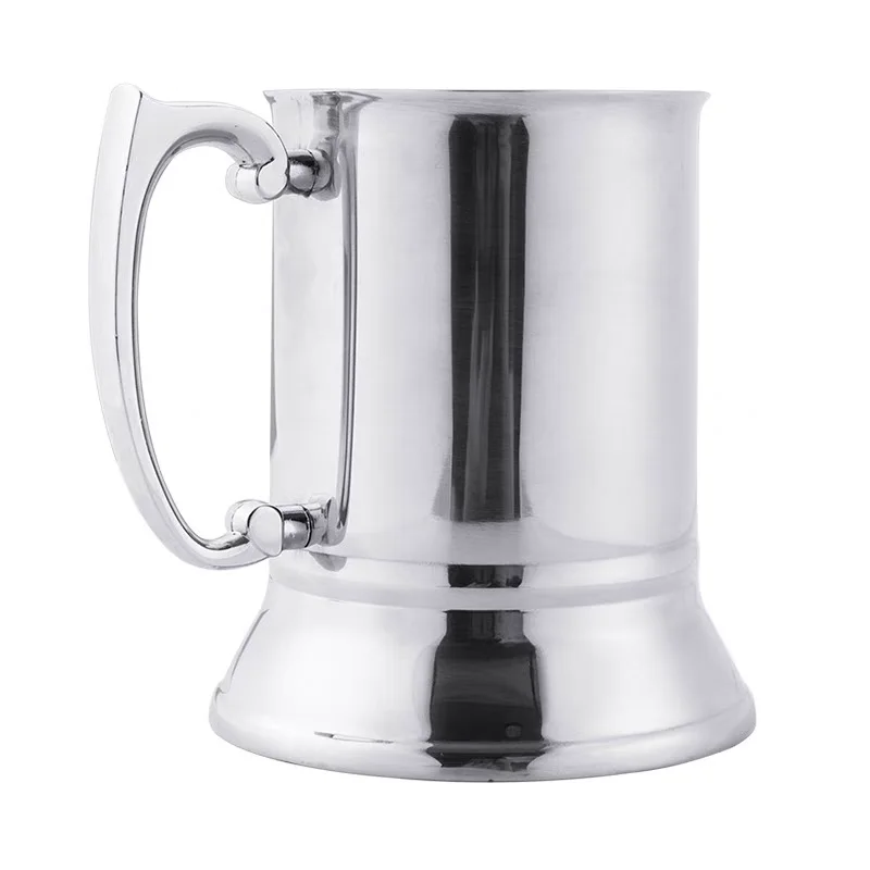 420ml Double Walled Moscow Mule Copper Mugs Metal Mug Cup Stainless Steel Beer Wine Coffee Cup