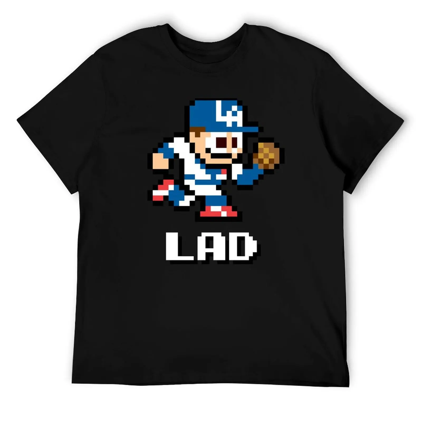 

Los Angeles (8-bit Player + Initials) T-Shirt funny t shirts man man t shirt cotton high quality T-Shirt