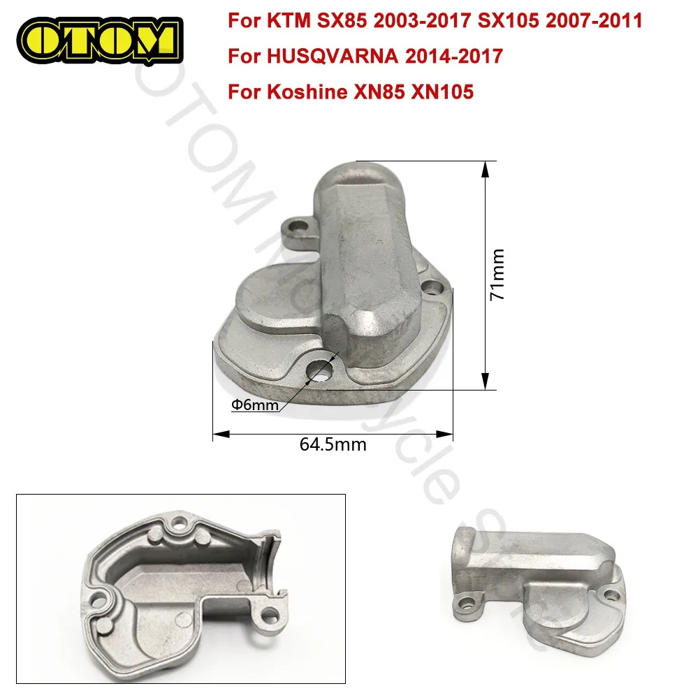 85cc 105cc Motorcycle Cylinder Block Control Vavle Rod Cover For KTM SX85 SX105 HUSQVARNA TC85 Koshine XN85 XN105 2003-2017 Part