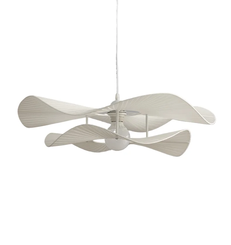 

*Nordic restaurant chandelier straw hat lamp cream wind creative personality art bedroom lamp