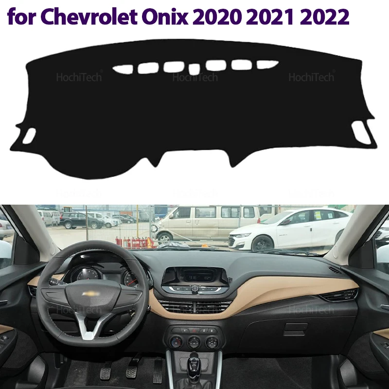 Für Chevrolet Onix 2020 2021 2022 Hohe Qualität Dashboard Abdeckung Dash Board Matte Teppich Pad Schatten Cape Decke Auto Zubehör