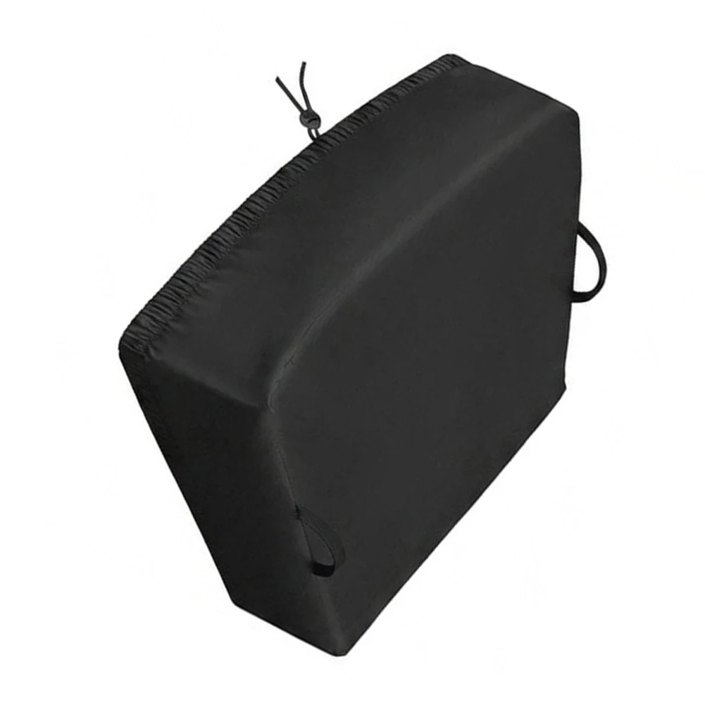 600D Waterproof Oxford Cloth Broadcast Spreader Cover for All Seasons Protection Against Rain Snow and UV Exposure