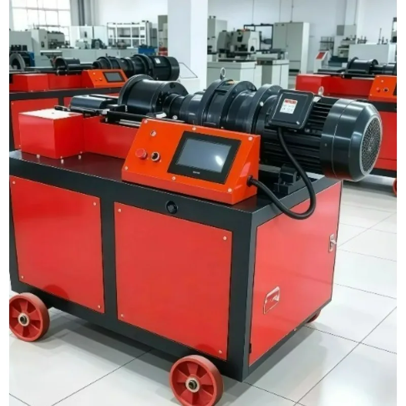 High Quality 6-40mm Rebar Thread Rolling Machine Hydraulic Motor Bolt and Nut Making Machine