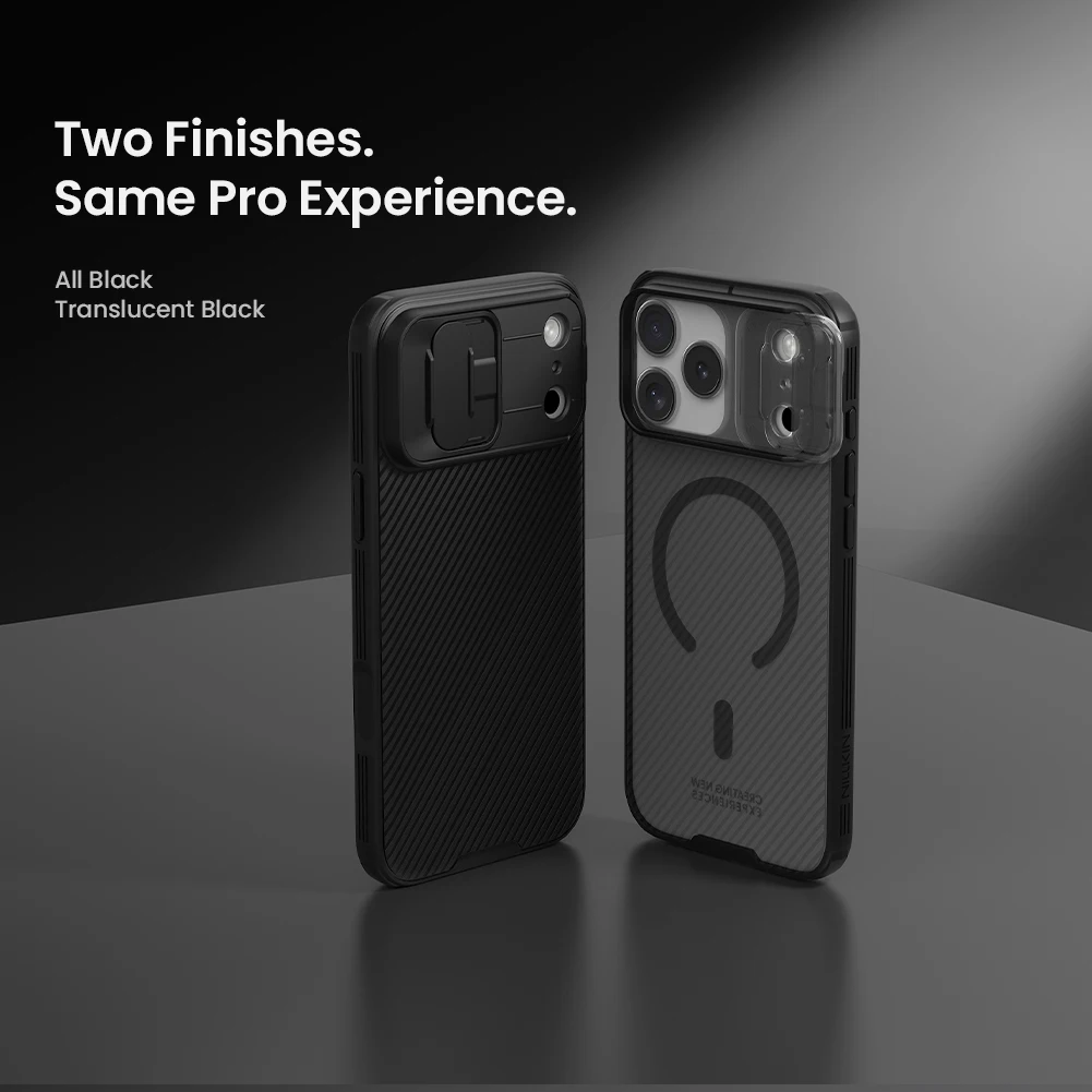 NILLKIN Für iPhone 18 Pro Max Hülle Magnetische Camshield-Hülle 17 Pro Max Linsenschutz Mit Magnetischer Saugfunktion Durchscheinend – Detail 12