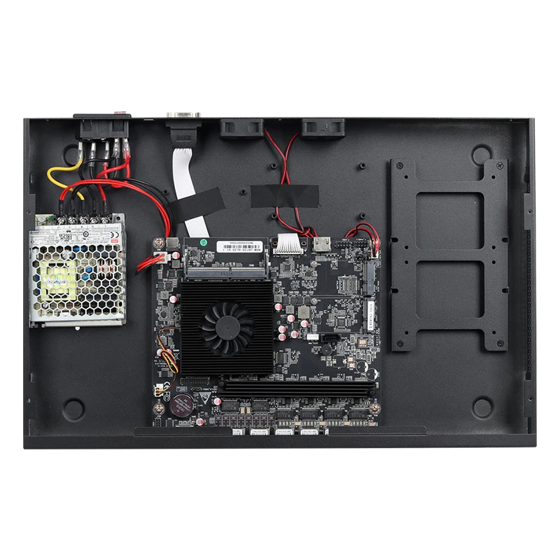 Apparecchio firewall rack 1U Intel Core i5-6200U 6300U 8250U 6x Intel 82574L/82583V/i226V Gigabit Ethernet Windows Linux Router OS