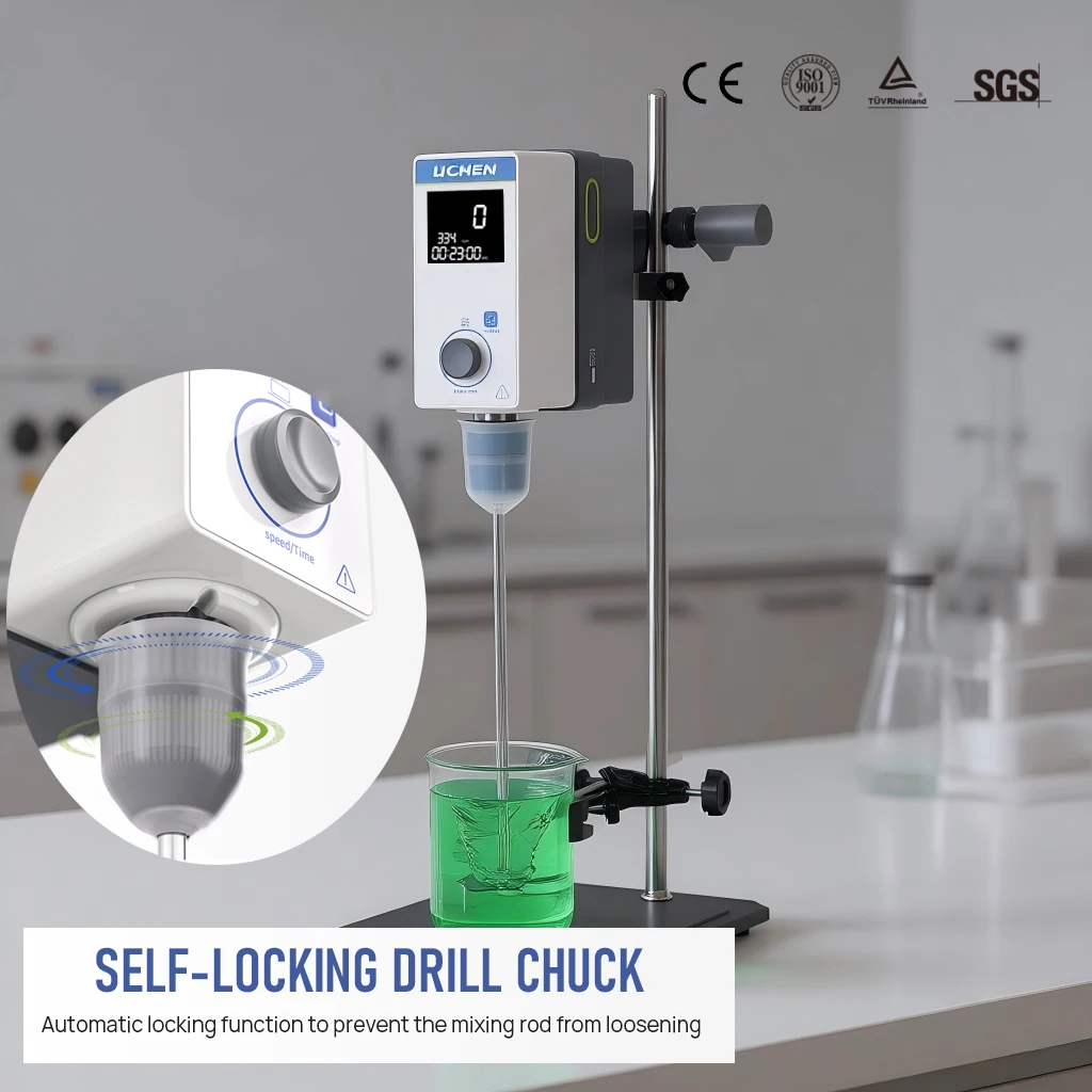 Laboratory 20L 40L 60L Large Torque Type Industrial Agitator High Speed Agitator