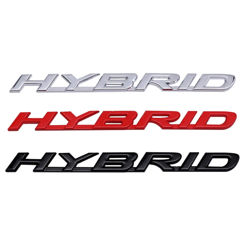 Car Stickers Auto Rear Trunk Badge Emblem Decal HYBRID Logo for Lexus Nx200t Ct200h Lm Rx Gs 570 Gx Rx350 Gx470 Es350