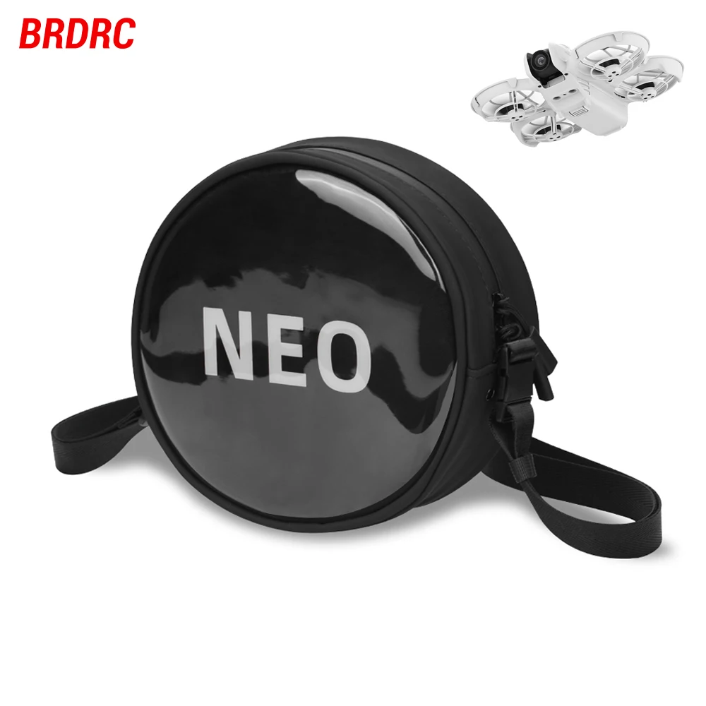 

BRDRC Storage Bag for DJI NEO Drone Portable Carrying Case Travel Handbag Transparent Shoulder Strap Crossbody Bag Neo Protector