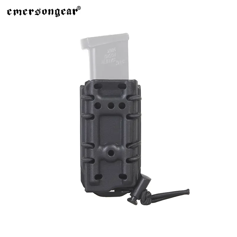 

Emersongear 9mm Magazine Pouches Belt Clip Plastic Molle Bag Softshell G-code Style Scorpion Pistol Single Mag Carrier