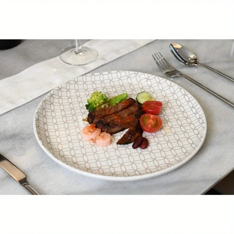 

(2 шт.) Набор обеденных тарелок из 4 предметов, 10,5 дюймов