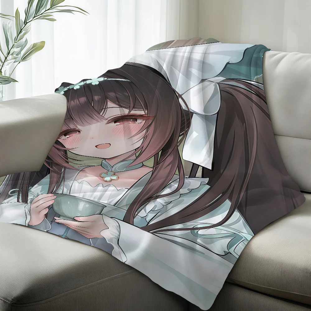 Game A-Azur Lane Chang Feng Blanket Suitable For Sofas Beds Offices Cars Outdoor Travel An Ideal Gift For Friends Family