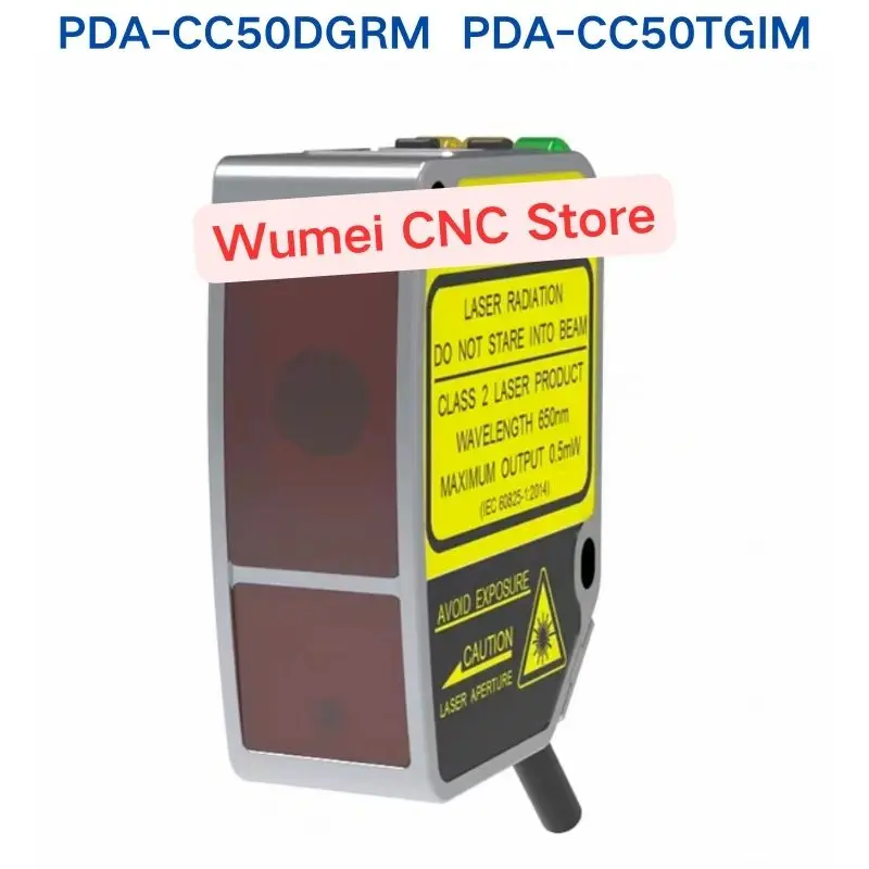 Brand new PDA-CC50DGRM 50cm Metal Enclosure Square Waterproof High-Precision Laser Ranging Sensor PDA-CC50TGIM