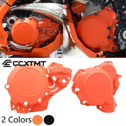 Motorcycle Clutch Cover Ignition Protector Guard For KTM EXC250 EXC300 SX250 XC250 XC300 XCW250 XCW300 TPI 2019 2020 2021 2022