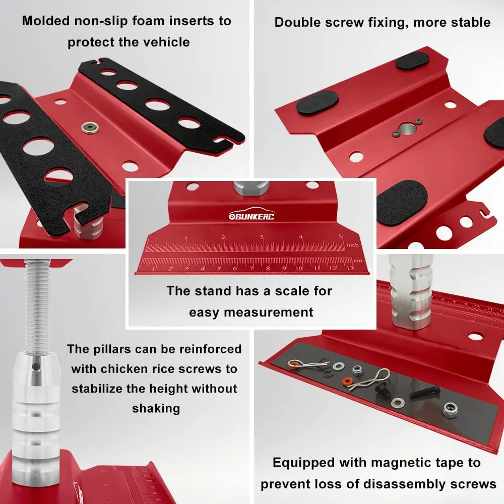 OGRC-Car Repair Tool Set Com Parafusos Kit, Suporte De Trabalho, Rotação De 360 Graus, 1,8, 1,10, 1,12, 1,16, 1,18, 521 Pcs