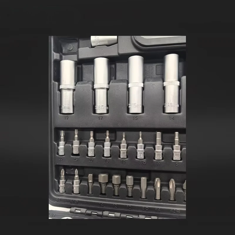 

94PCS 1/4" & 1/2" Dr Customized Car Repair Socket and Hardware Maintenance Tools Kit