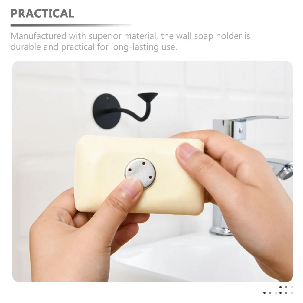 Magnetic Soap Holder Cap Shower Soap Holder Cap Bathroom Accessory Kitchen Bathroom Hanging Soap Holder Hanger