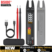 BSIDE U0 U1 Digital Clamp Meter DC AC Professional 100A Ammeter Pliers T-RMS Current OpenJaw Electrical Tester Auto Multimeter
