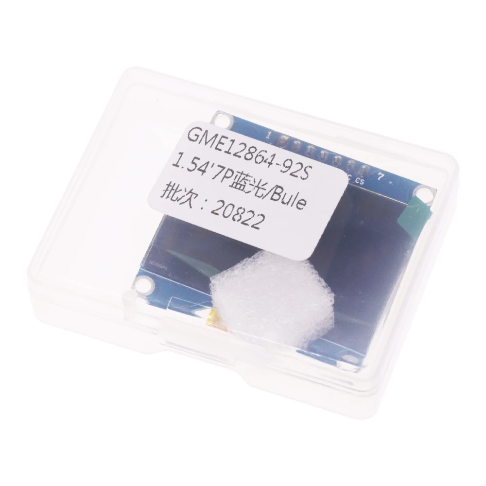 1.54 "calowy moduł OLED 12864 wyświetlacz LED moduł 128*64 SSD1309 napęd IC kompatybilny interfejs SPI SSD1306 dla Arduino 7Pin