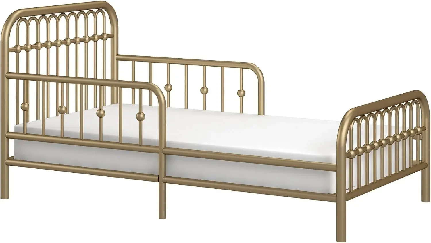 

Seeds Monarch Hill Ivy Metal Toddler Bed, Gold