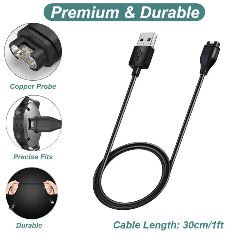 

Suitable for Garmin Fenix5/6S/7S Smart Bracelet Charging Cable Venu2/Venu2S Charging Cable