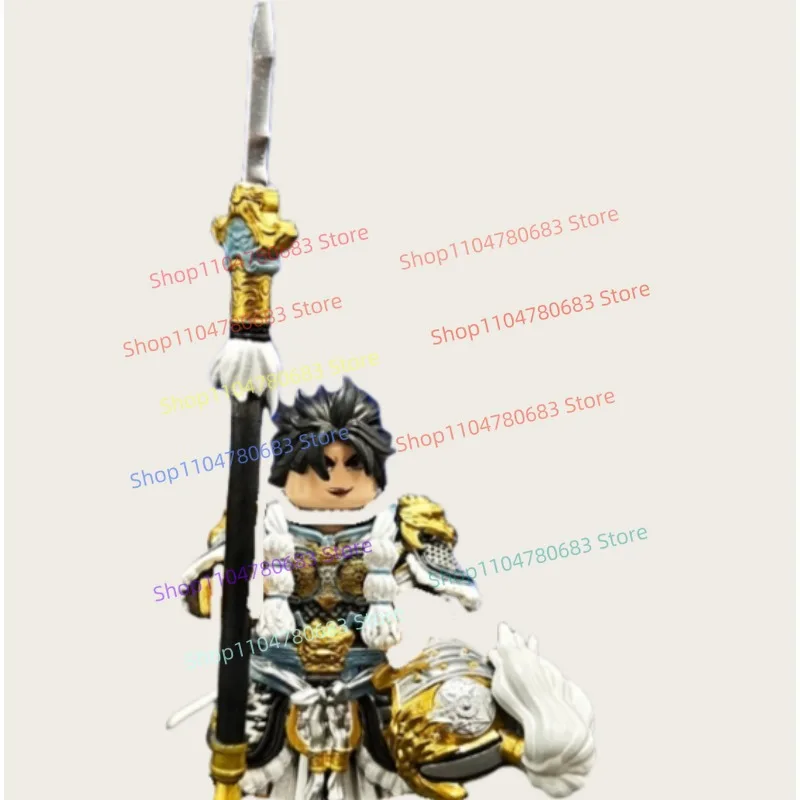 MOC Building Blocks Three Kingdoms Series Miniature Figure Model Ma Chao Armor Accessories Trendy Toy Collectible Gift
