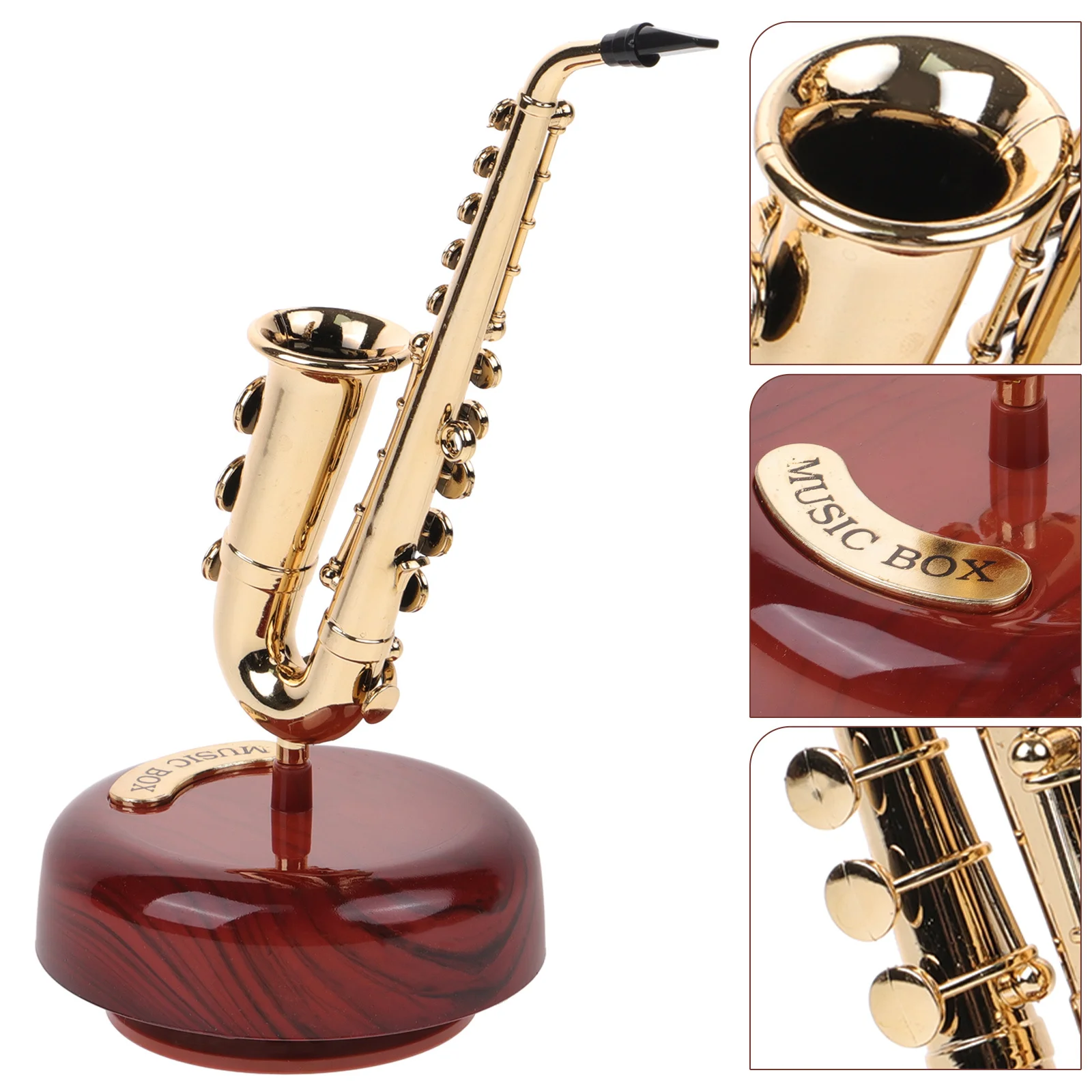 

Music Box Decorative Centerpieces for Table Cute Wind-Up Classic Melody Box Home Table Decor Birthday Gift Birthday Gift