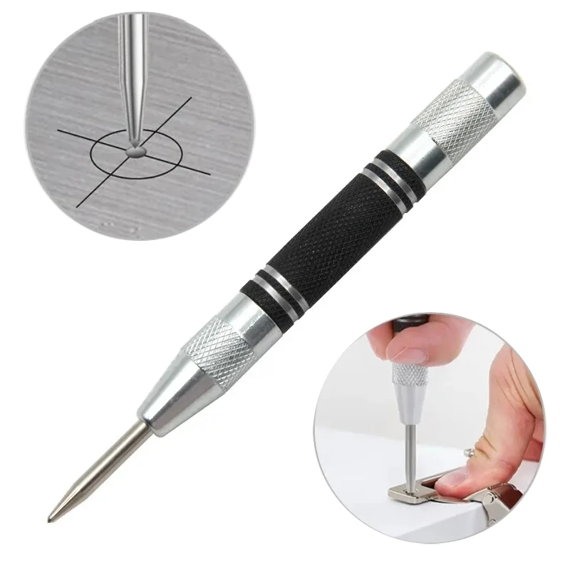 

Пружинный автоматический центральный дырокол, локатор стекла, оконный дырокол, центрирующий дырокол, инструмент