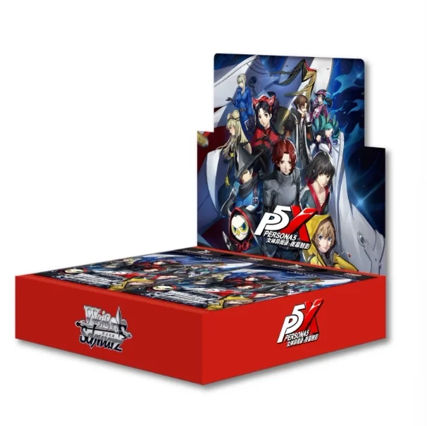 New Genuine Persona 5 Card The Phantom X Booster Pack Simplified Chinese Version Pre-Construction Collection Cards Toys Gifts