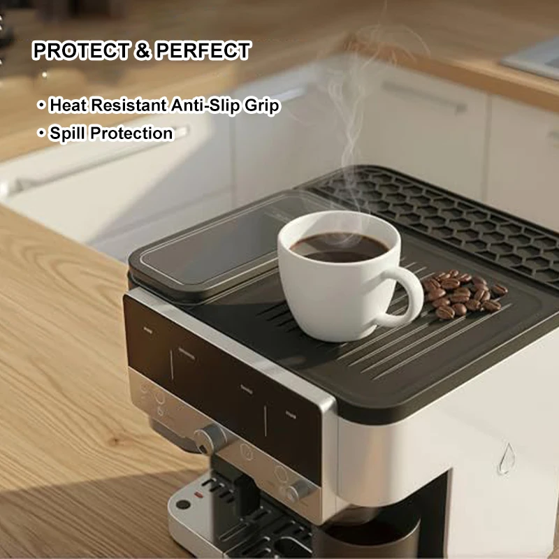 

Ninja Es601 Coffee Machine Top Cover Pad,Prevent Moving Anti-slip Silicone Mat,hold Coffee Cups, Filter Handles and Accessories